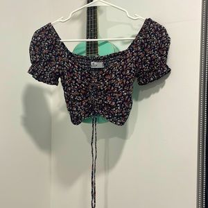 Summer Hollister Crop Top Shirt